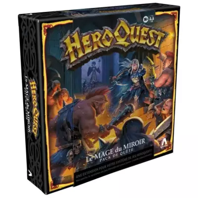Ajoutez une dimension magique à votre HeroQuest avec le Pack de quête Le mage du miroir