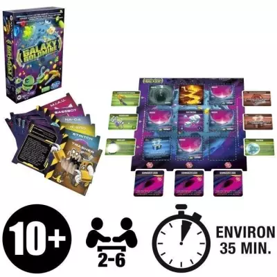 Galaxy Goldmine: Jeu de cartes stratégique pour toute la famille