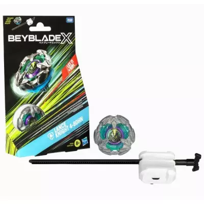 Pack de départ Beyblade Lance Knight 4-80HN: toupie de compétition et lanceur