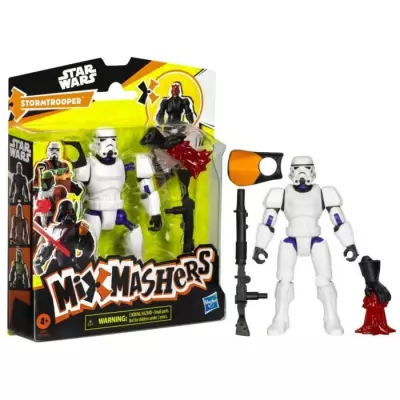 Figurine 12 cm Stormtrooper MixMashers personnalisable - Combinable avec accessoires