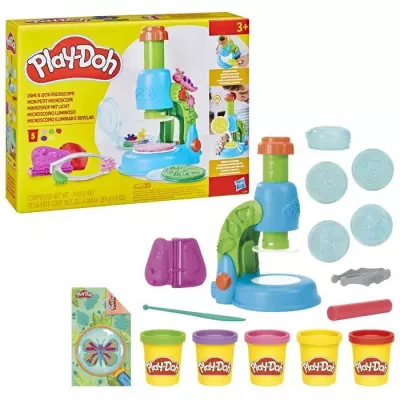 Play-Doh Mon petit microscope: 9 accessoires et 5 couleurs