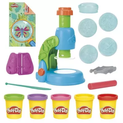 Play-Doh Mon petit microscope: 9 accessoires et 5 couleurs