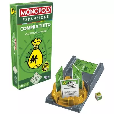 Monopoly Extension Tout est à vendre: plus amusant et rapide!