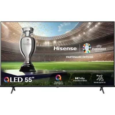 Televiseur LED Hisense 55E7NQ - QLED 55'' 4K UHD 60Hz - HDR 10+