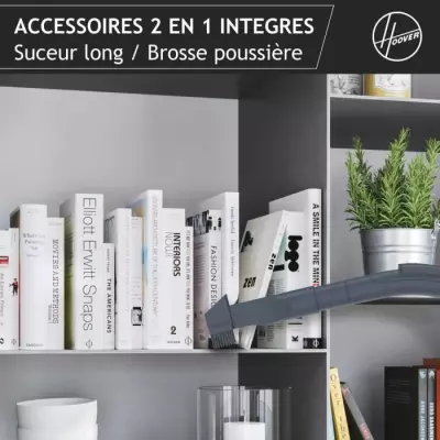 Aspirateur Traineau Sans Sac - HOOVER BR21HM : Puissant et Facilement Réparable