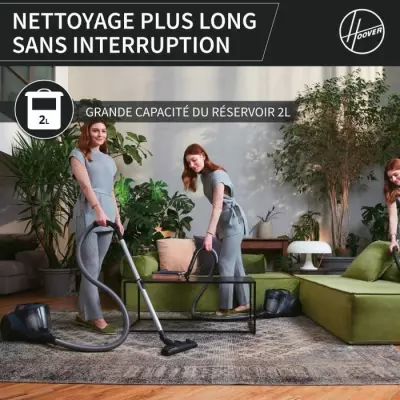 Aspirateur traineau sans sac HOOVER HP110HM - Performant et Compact