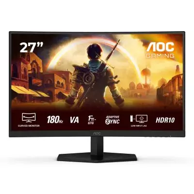 AOC G4 C27G42E écran plat de PC 68,6 cm (27") 1920 x 1080 pixels Full HD LED Noir, Rouge