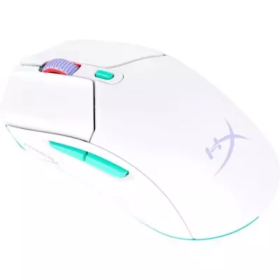 HP HyperX Pulsefire Haste 2 Core sf - Souris gamer (blanc/vert/violet)