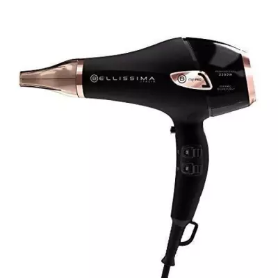 Puissant sèche-cheveux Bellissima CERAMIC P5 3800 OR & NOIR
