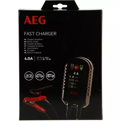Chargeur batterie AEG 5183 - 4000 mA jusqu'à 75 Ah