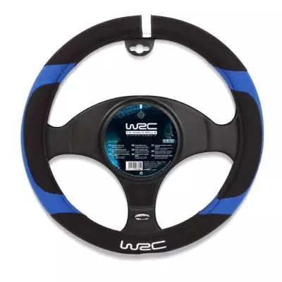 Housse de volant Blue Race - Dimensions compactes de 40x39x6 cm