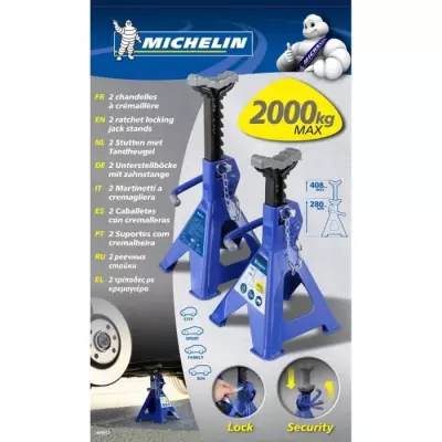 Chandelles à Crémaillères MICHELIN 2T - Dimensions compactes