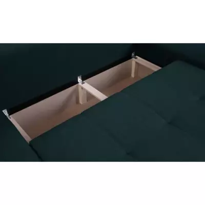 Canapé d'angle convertible réversible bleu - Spacieux et responsable