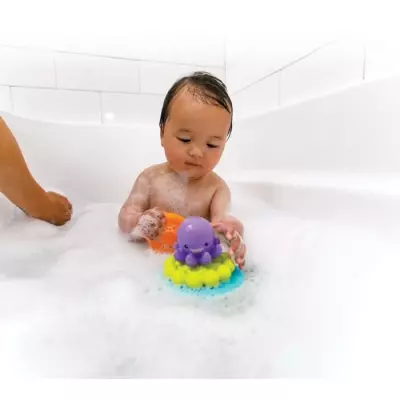 Pyramide de bain pieuvre - Jouet de bain INFANTINO