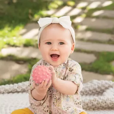 Ensemble de 10 balles sensorielles colorées pour bébé