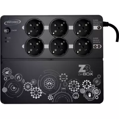 Onduleur 500 VA INFOSEC - Z3 ZenBox EX 500 - Compact et Performant
