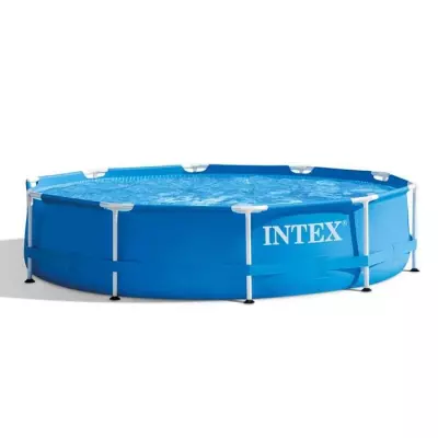 Kit Piscine Tubulaire Ronde INTEX 305x76 cm avec Pompe - 28202NP
