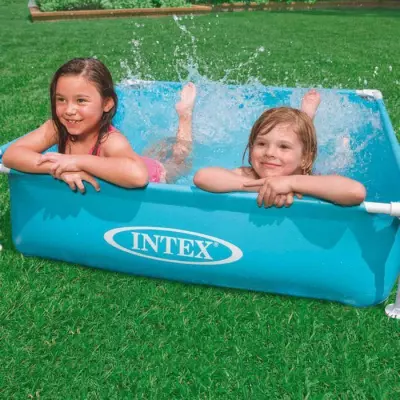 Piscine tubulaire Intex 1,22x1,22x0,30m - Jeux de piscine