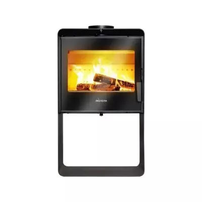 Poêle à bois INVICTA Borée - Puissance 7,5 kW - Design éco responsable