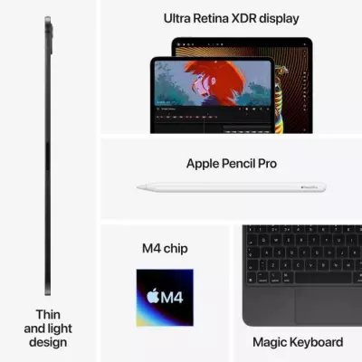 iPad Pro 11 - WiFi + Cellulaire - Argent 512Go