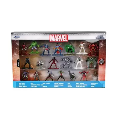 Figurines Marvel - Coffret métal de 20 - 4cm