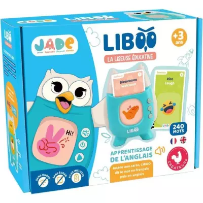 Liseuse Liboo JADE - Jeu Educatif pour Apprentissage Vocabulaire
