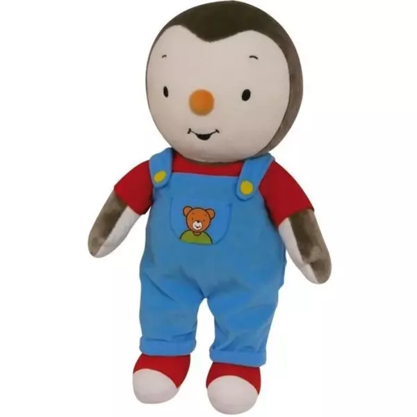 Peluche T'choupi - Jemini - T'choupi +/- 45cm - Intérieur - Bleu - Garçon et Fille - 12 mois+