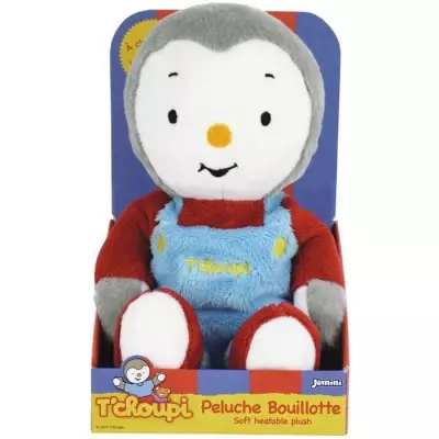 Peluche T'choupi Bouillotte 21 cm - JEMINI - Soulage maux ventre