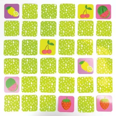 Lot de 18 pochettes surprises JEMINI - Peluche fruits ou légumes 10 cm + stickers et cartes