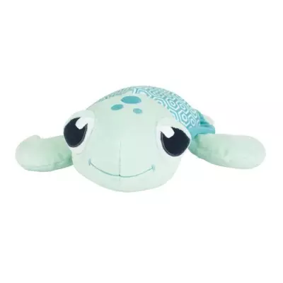 Peluche Tortue Lumineuse Naturelle 25 cm - JEMINI