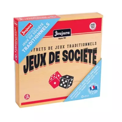 Coffret de Jeux Traditionnels en Bois - Fabriqué en France