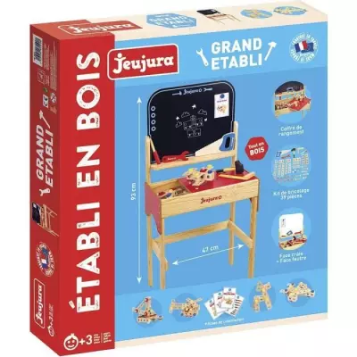 Établi en bois JEUJURA: Plus responsable - Made in France
