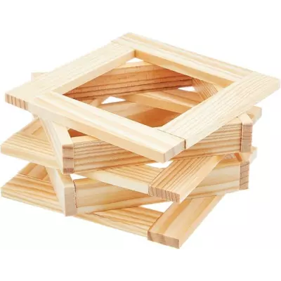 Un jeu de construction classique en bois - Made in France