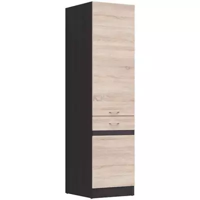 Colonne de cuisine JUNONA 2 Portes - Chêne sonoma, L50 x H196 x P46 cm
