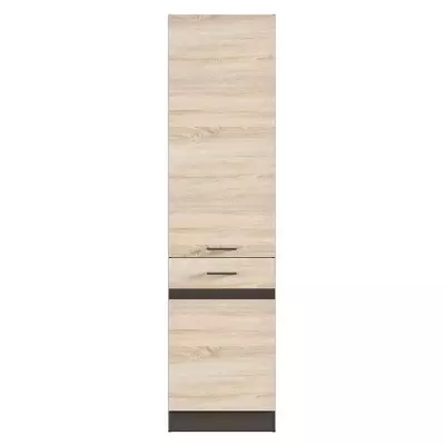 Colonne de cuisine 2 Portes - Chêne Sonoma - L50xH196xP46 cm