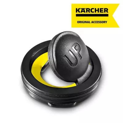 Adaptateur KÄRCHER 1/3/4 avec clapet anti-retour - Noir