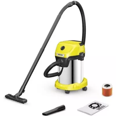 Aspirateur eau et poussiere KARCHER WD 3 S V-19/4/20 - Cuve inox 19 L - 1000W