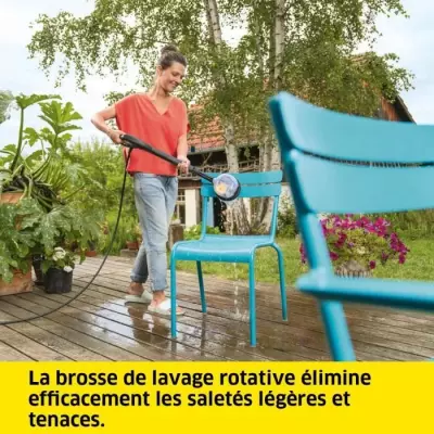 Brosse rotative KARCHER WB 130 - Coque transparente - Noir - ACCESSOIRE HAUTE PRESSION