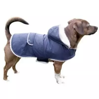 Manteau pour chien KERBL TEDDY 55 cm Bleu - Imperméable et coupe-vent