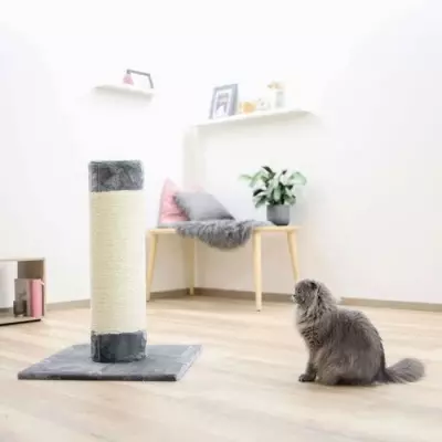 Arbre à chat Griffoir Opal Ultra 80 cm Gris - Arbre à chat design pour le bonheur de votre félin