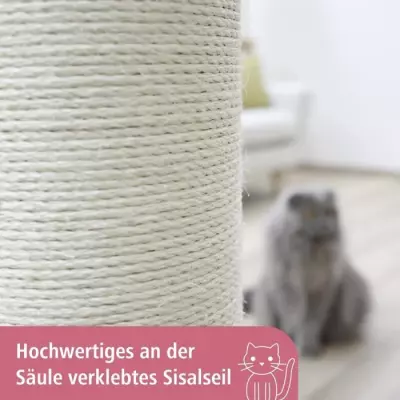 Arbre à chat Griffoir Opal Ultra 80 cm Gris - Arbre à chat design pour le bonheur de votre félin