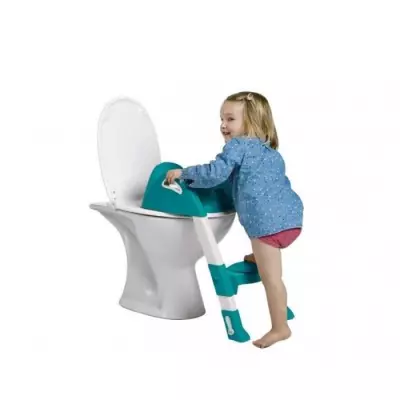 Réducteur de WC Kiddyloo Vert Emeraude - Made in France