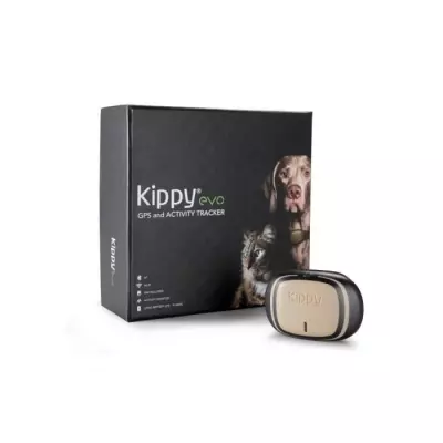 Collier GPS KIPPY Evo pour Chiens et Chats - Marron Bois