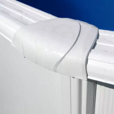 Kit Piscine Hors Sol Ronde Blanche - Ø480 x 122 cm ??‍♂️
