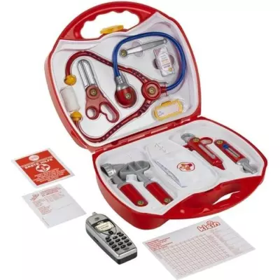 Mallette docteur interactive pour enfant - Dimensions compactes
