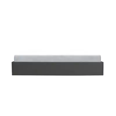 Lit adulte ECLIPSE + coffre de jour - Gris foncé - 160 x 200 cm