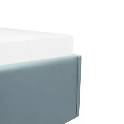 Lit coffre adulte ECLIPSE - 160 x 200 cm - Gris moderne