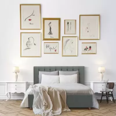 Lit adulte EMILY 140x190 cm + Coffre rangement - Gris foncé