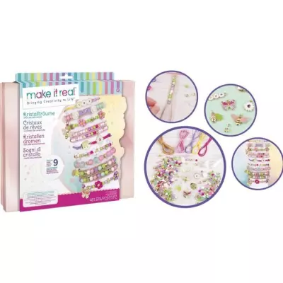 Coffret Bijoux Cristaux De Reve Nature - Fabrication de bijoux enfants
