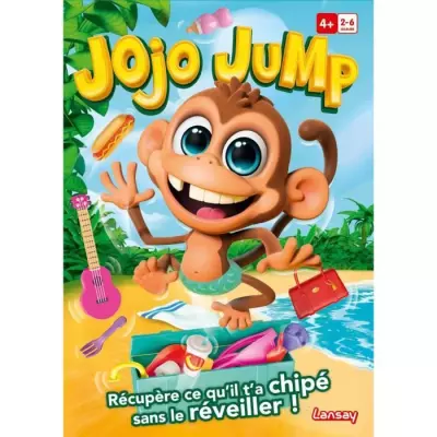 Amusez-vous en famille avec le jeu de dé Jojo Jump - LANSAY - Pour les 4 ans